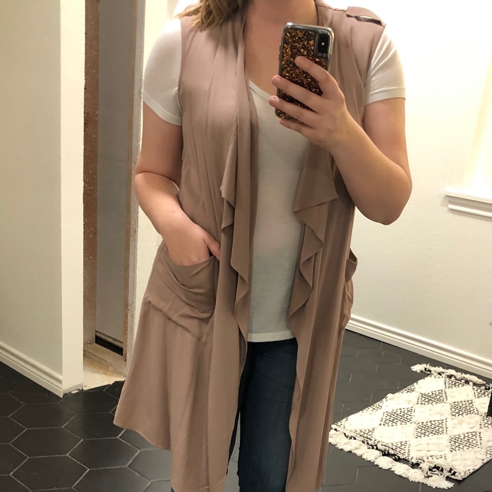 DR2 by Nordstrom Draped Vest